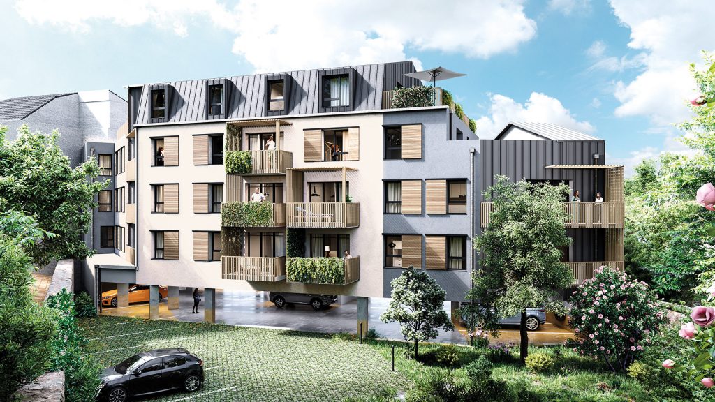 Appartement neuf Angers, quartier de la Doutre, Procivis Ouest Promoteur, promotion immobilière, logement neuf, nouvelle résidence Angers