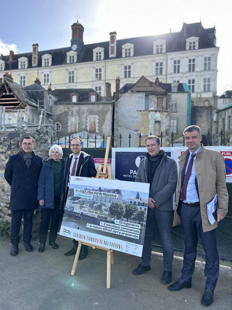 ILOT VAL DE MAYENNE - PROCIVIS OUEST PROMOTEUR - LAVAL - YANNICK BORDE - FLORIAN BERCAULT